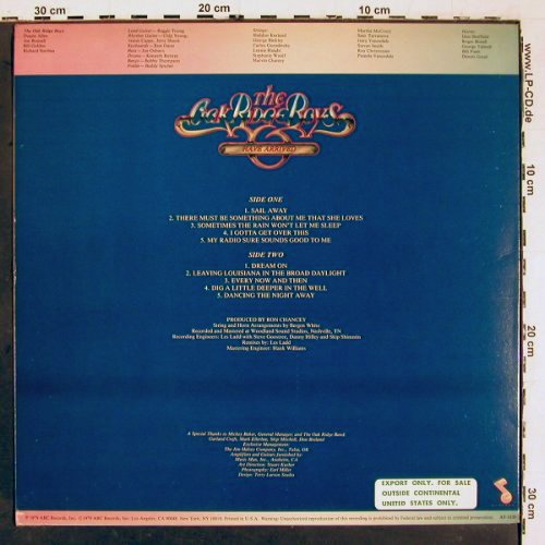 Oak Ridge Boys: Have Arrived, ABC (AY-1135), US, 1973 Typ: LP Best.-Nr.: V6406 Preis: 6,00 Euro