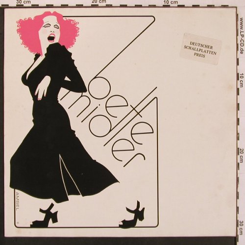 Midler,Bette: Same, Atlantic (ATL 40 517), D, 1973 Typ: LP Best.-Nr.: V6455 Preis: 7,50 Euro