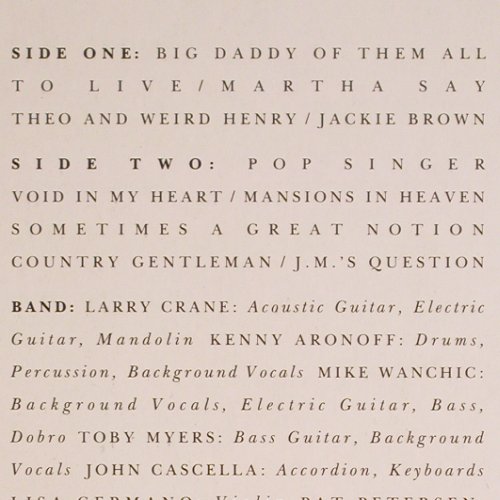 Cougar Mellencamp,John: Big Daddy, Mercury (838 220-1), NL, 1989 Typ: LP Best.-Nr.: V6456 Preis: 6,00 Euro