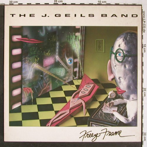 Geils Band,J.: Freeze-Frame, EMI(064-400 064), NL, 1981 - LP - V6472 - 5,00 Euro