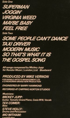 Jupp,Mickey: Some People Can't Dance, m /vg+, Line (LLP 5148 AO), D, 1982 Typ: LP Best.-Nr.: V6476 Preis: 5,00 Euro