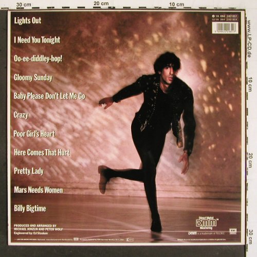 Wolf,Peter: Lights Out, EMI (2401851), NL, 1984 Typ: LP Best.-Nr.: V6477 Preis: 5,00 Euro