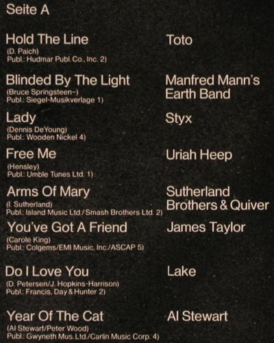 V.A.The Rock Album: The Best of todays Rock-Music, K-tel(TG 1261), D, 1980 - LP - V6493 - 4,00 Euro