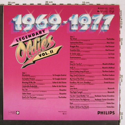 V.A.Legendary Oldies Vol.2, 1969-77: Sir Douglas Quintet.. Status Quo, Philips (6686 045), D, Foc Typ: 2LP Best.-Nr.: V6494 Preis: 5,00 Euro