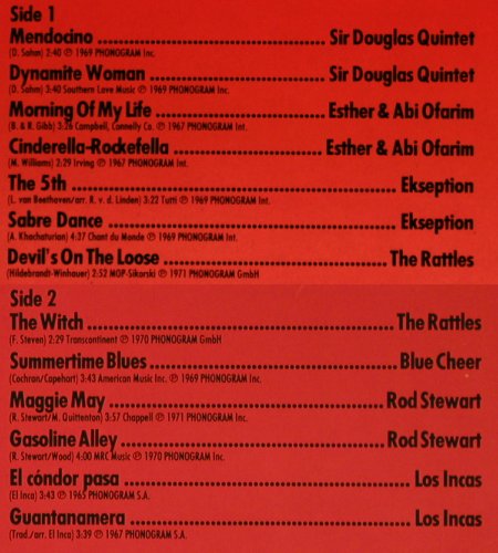 V.A.Legendary Oldies Vol.2, 1969-77: Sir Douglas Quintet.. Status Quo, Philips (6686 045), D, Foc Typ: 2LP Best.-Nr.: V6494 Preis: 5,00 Euro