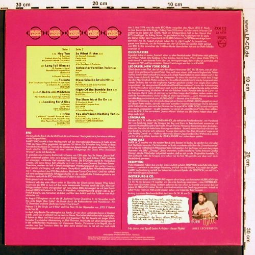 V.A.Musikladen: BTO, Leo Sayer,Ekseption wh.Muster, Philips(6300 132), D,12Tr.Foc,  - LP - V6502 - 5,00 Euro