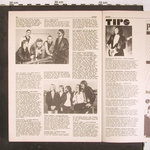 Gigs - Info für Plattenfans 6/81: Stray Cats, Carolyne Mas, Fee u.a., 60 LP Vorstellungen(6/81), D, 16S., 1981 - Book - V6576 - 3,00 Euro