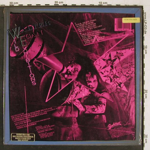 Egan,Walter: Wild Exhibitions, FS-New, sealed, Backstreet (BSR 5400), US, 1983 Typ: LP Best.-Nr.: V6605 Preis: 7,50 Euro.