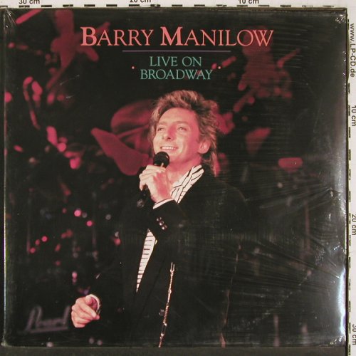 Manilow,Barry: Live On Broadway, FS-New, sealed, Arista(303 785), D, 1990 - 2LP - V6614 - 12,50 Euro
