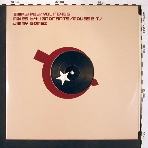Simply Red: Your Eyes*4, Promo, Warner (Sam00235), D, 1999 Typ: 12" Best.-Nr.: V6617 Preis: 4,00 Euro.