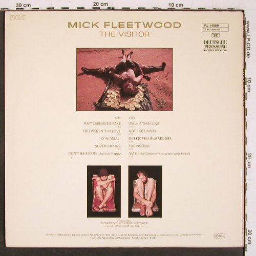 Fleetwood,Mick: The Visitor, Foc, RCA(PL 14080), D, 1981 - LP - V6653 - 7,50 Euro