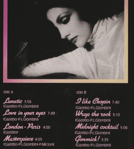 Gazebo: Same, Carrere (66.039), F, 1983 Typ: LP Best.-Nr.: V6686 Preis: 6,00 Euro.