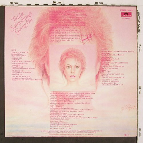 Frida (Abba): Something's Going On, Polydor (2311 176), D, 1982 Typ: LP Best.-Nr.: V6820 Preis: 5,00 Euro.