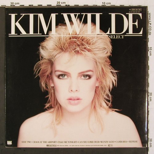 Wilde,Kim: Select, RAK (064-64787), NL, 1982 Typ: LP Best.-Nr.: V6825 Preis: 7,50 Euro.