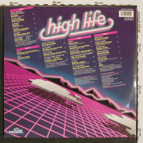 V.A.High Life: Freddie Mercury& M.Caballe ... O.K., Polystar (819 950-1), D, 1987 Typ: 2LP Best.-Nr.: V6832 Preis: 6,00 Euro.