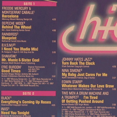 V.A.High Life: Freddie Mercury& M.Caballe ... O.K., Polystar (819 950-1), D, 1987 Typ: 2LP Best.-Nr.: V6832 Preis: 6,00 Euro.