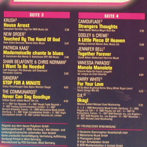 V.A.High Life: Freddie Mercury& M.Caballe ... O.K., Polystar (819 950-1), D, 1987 Typ: 2LP Best.-Nr.: V6832 Preis: 6,00 Euro.