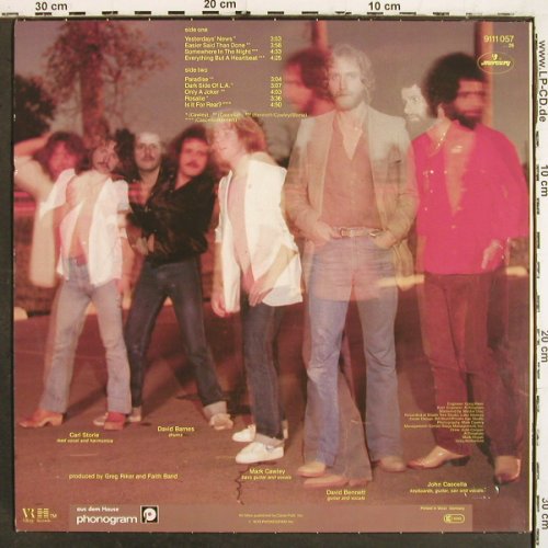 Faith Band: Vital Signs, Mercury(9111 057), D, 1979 - LP - V6956 - 5,00 Euro