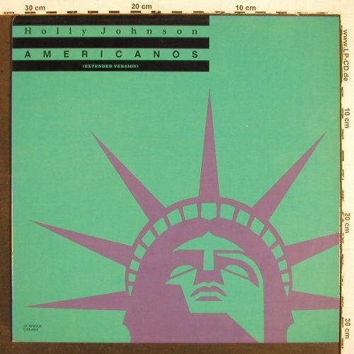 Holly Johnson: Americanos 6:44 / 5:10, ext.vers., UNI Records(UNI-8013), US,Promo, 1988 - 12inch - V6985 - 3,00 Euro