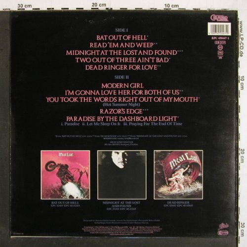 Meat Loaf: Hits Out Of Hell, Epic(EPC 450447 1), NL, 1984 - LP - V6987 - 6,00 Euro