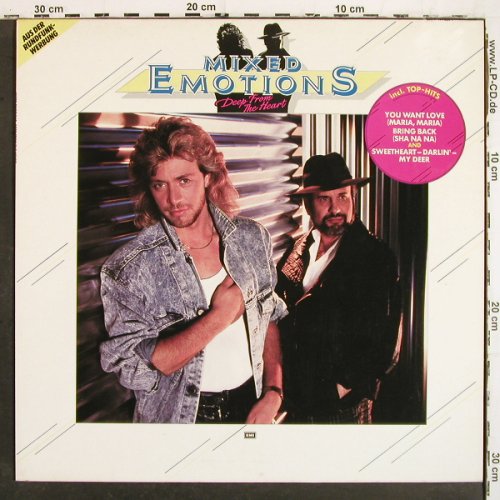 Mixed Emotions: Deep From The Heart, Electrola(14 7256 1), EEC, 1987 - LP - V6993 - 4,00 Euro