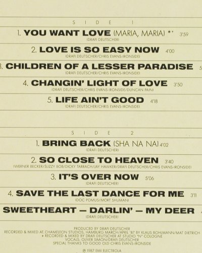 Mixed Emotions: Deep From The Heart, Electrola(14 7256 1), EEC, 1987 - LP - V6993 - 4,00 Euro