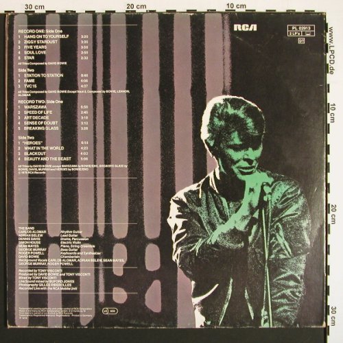 Bowie,David: Stage,Foc, RCA Victor(PL 02913), D, 1978 - 2LP - V7067 - 17,50 Euro