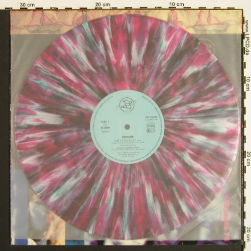 Erasure: Ship Of Fools,RCmix+2,col.Vinyl, Mute (INT 126.879), D,LimEd., 1988 Typ: 12" Best.-Nr.: V7093 Preis: 9,00 Euro.