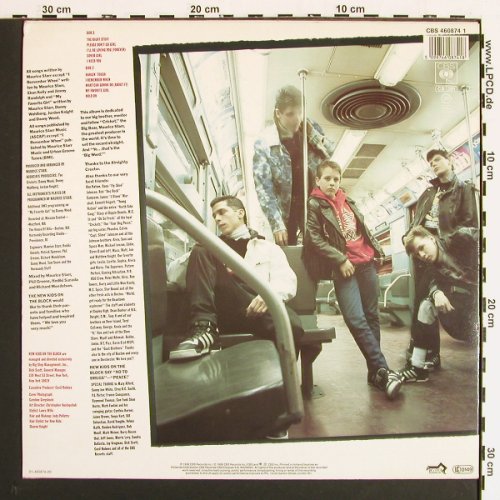New Kids On The Block: Hangin' Tough, CBS(CBS 460874 1), NL, 1988 - LP - V7148 - 6,00 Euro