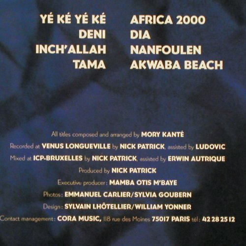 Kante,Mory: Akwaba Beach, Barclay(833 119-1), D, 1987 - LP - V7165 - 7,50 Euro