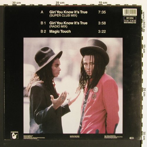 Milli Vanilli: Girl You Know It's True*2+1, Hansa(611 014), D, 1988 - 12inch - V7172 - 4,00 Euro