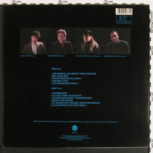 Latin Quarter: Swimming Against The Stream, RCA (PL 74037), D, 1989 Typ: LP Best.-Nr.: V7186 Preis: 7,50 Euro.