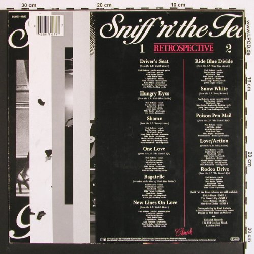 Sniff'n'The Tears: Retrospective, Chiswick (813 127-1 ME), D Typ: LP Best.-Nr.: V7236 Preis: 4,00 Euro.