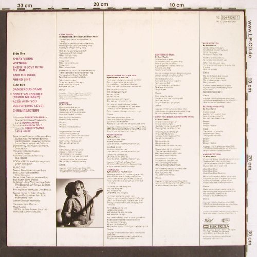 Moon Martin: Mystery Ticket, +Facts, Capitol (064-400 087), D, 1982 Typ: LP Best.-Nr.: V7244 Preis: 5,00 Euro.