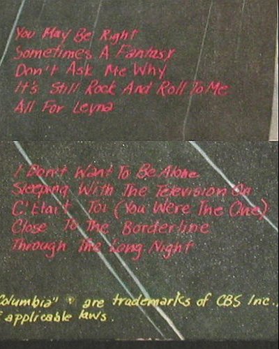 Joel,Billy: Glass Houses, Columbia(FC 36384), US, 1980 - LP - V7255 - 5,00 Euro