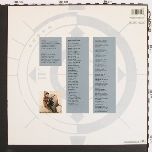 Rafferty,Gerry: North & South, Polydor (835449-1), D, 1988 Typ: LP Best.-Nr.: V7329 Preis: 5,00 Euro.