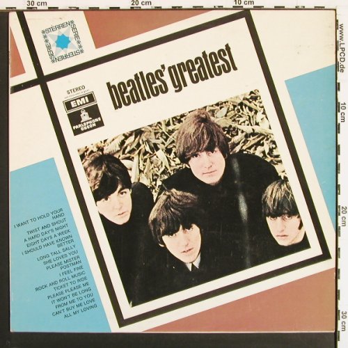 Beatles: Beatles'Greatest, Sterren Serie,woc, Odeon(black) (OMHS 3001), NL, m &sol;vg+ Typ: LP Best.-Nr.: V7344 Preis: 9,00 Euro.