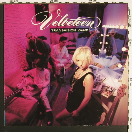 Transvision Vamp: Velveteen, incl. Poster, MCA(256 618-1), D, 1989 - LP - V7359 - 7,50 Euro