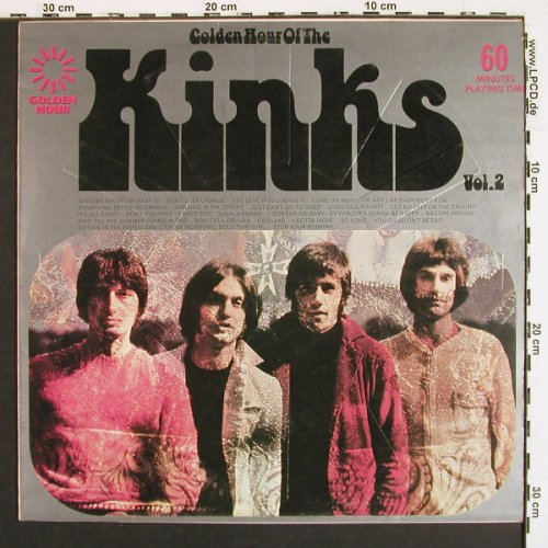 Kinks: Golden Hour Of the - Vol.2, Golden Hour(GH 558), UK, 1973 - LP - V7442 - 6,00 Euro