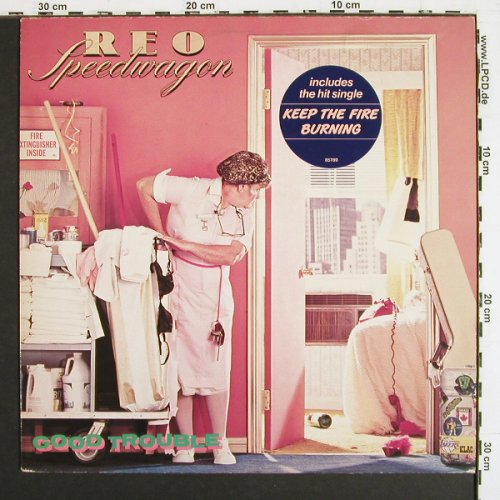 Reo Speedwagon: Good Trouble, Epic(EPC 85 789), NL, 1982 - LP - V7443 - 5,00 Euro