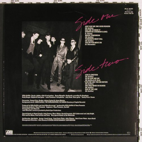 De Ville,Mink: Coup De Grace, Atlantic (ATL 50 833), D, 1981 Typ: LP Best.-Nr.: V7478 Preis: 7,50 Euro.