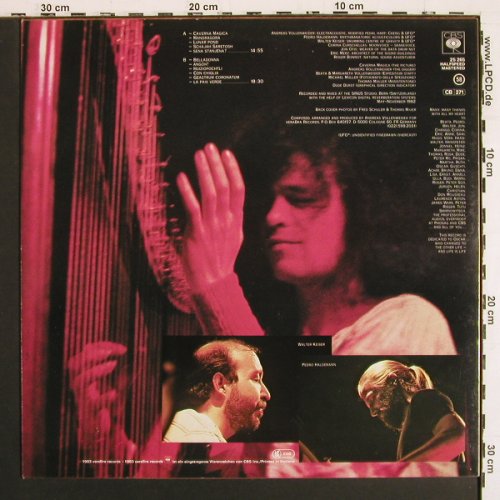 Vollenweider,Andreas: Caverna Magica, CBS (CBS 25 265), NL, 1983 Typ: LP Best.-Nr.: V7534 Preis: 9,00 Euro.