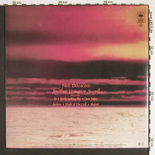 Diamond,Neil: Jonathan Livingston Seagull, (1973), CBS(CBS 69 047), NL, Foc, 1973 - LP - V7569 - 6,00 Euro