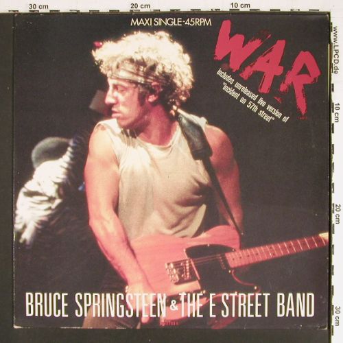 Springsteen,Bruce & E Street Band: War+2, CBS(650193 6), NL, 1986 - 12inch - V7584 - 5,00 Euro