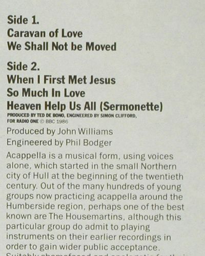 Housemartins: Caravan Of Love+4, Chrysalis(608 799), D, 1986 - 12inch - V7603 - 5,00 Euro