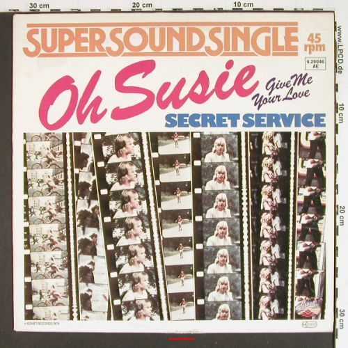 Secret Service: Oh Susie (4:51) +1, m-/vg+, Strand(6.20046 AE), D, 1979 - 12inch - V7604 - 4,00 Euro