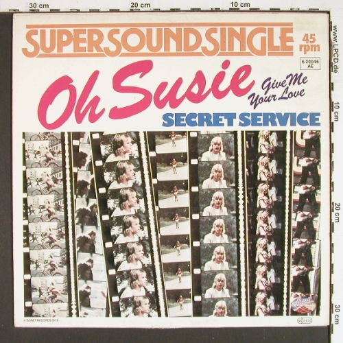 Secret Service: Oh Susie (4:51) +1, m-/vg+, Strand(6.20046 AE), D, 1979 - 12inch - V7604 - 4,00 Euro