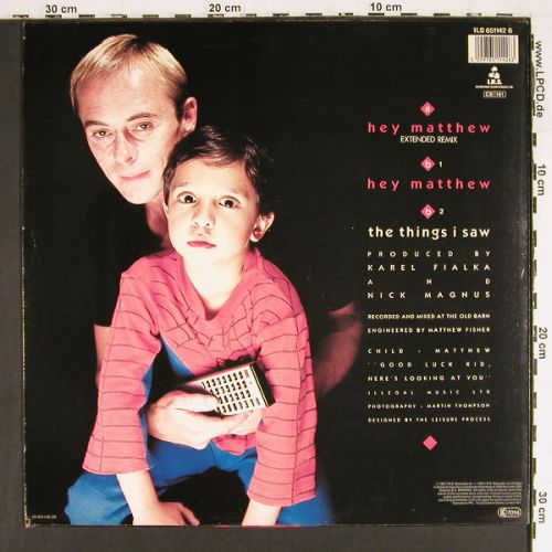Fialka,Karlel: Hey Matthew*2+1, IRS (651142 56), NL, 1987 Typ: 12" Best.-Nr.: V7614 Preis: 7,50 Euro.