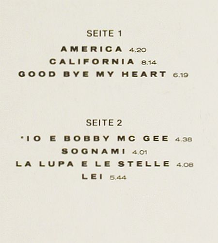 Nannini,Gianna: California, Dischi(0065.014), D, 1979 - LP - V7722 - 6,00 Euro