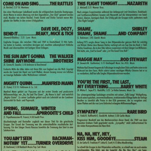 V.A.Power Oldies: Rattles...Steam, DJ Gusty Hufschmid, Philips&sol;Sparkasse (6830 294), D Typ: LP Best.-Nr.: V7730 Preis: 5,00 Euro.